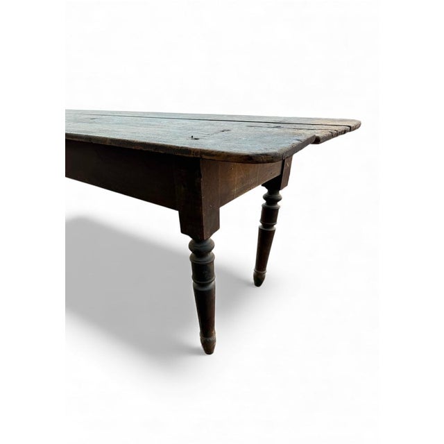 Antique French Farmhouse Table, 1800s For Sale - Image 9 of 12