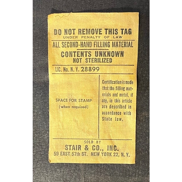 Antique 18th Century English George III Chippendale Mahogany Stool of Diminutive Size - Stair & Co. Provenance For Sale - Image 18 of 18