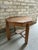 Chocolate 1960s Octagon Shaped Wooden Side Table, Belgium For Sale - Image 8 of 16