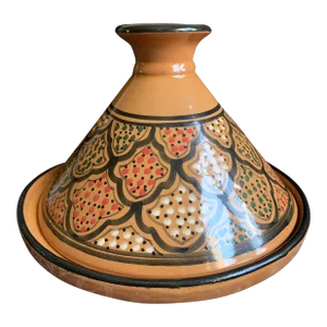 Late 20th Century Clay Tunisian Tagine by Le Souk Ceramique