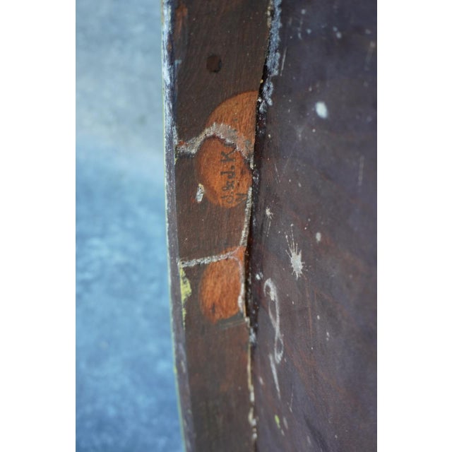 Early 20th Century Painted Thonet Embossed Bentwood Bench For Sale - Image 10 of 10