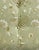 Robert Allen Vintage Upholstered Queen Headboard With Matching Pleated Bed Skirt, Robert Allen Linen Floral in Pistachio For Sale - Image 4 of 7