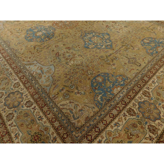 Genuine Hand Knotted Indo Persian Rug. 8'x 10' For Sale - Image 10 of 18