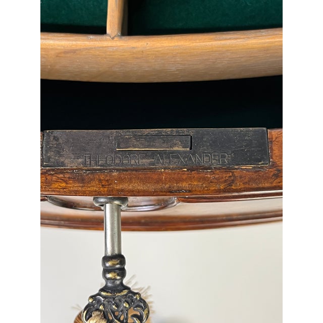 Early 20th Century Theodore Alexander "Althorp Living History" Sheraton Style Serpentine Sideboard For Sale - Image 15 of 18