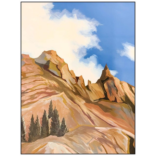 Realism 1975 Animas Valley, Colorado I Oil Painting Lowell Blair Nesbitt For Sale - Image 3 of 6