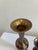 Metal Set of 2, Vintage Brass Bud Vases For Sale - Image 7 of 8