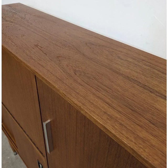 Wood Vintage Highboard, 1960s For Sale - Image 7 of 11
