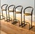 Set of Five 1980s Amisco Postmodern Tubular Steel and Yellow Leather Barstools For Sale - Image 14 of 18