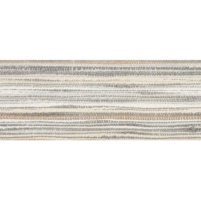 Sample - Schumacher Maya Tape in Stone For Sale