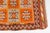 Handwoven Orange & Pink Geometric Area Rug For Sale - Image 4 of 9