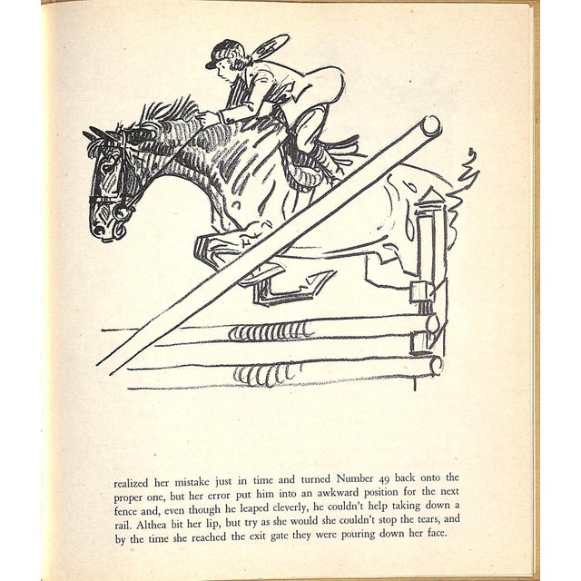 Traditional Original 1944 Pencil Drawing From Hi, Guy! The Cinderella Horse by Paul Brown 1 For Sale - Image 3 of 6