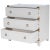 Forster Campaign 3 Drawer Dresser, White For Sale - Image 12 of 13