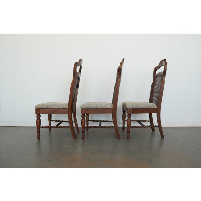 Vintage Singer Furniture Co. Dining Chairs (Set of 5) For Sale - Image 12 of 18