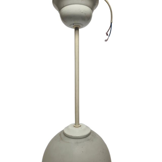 Postmodern Communist Pendant Lamp, Poland, 1970s, in Very Good conditions. Designed 1950 to 1959 European Plug (up to...