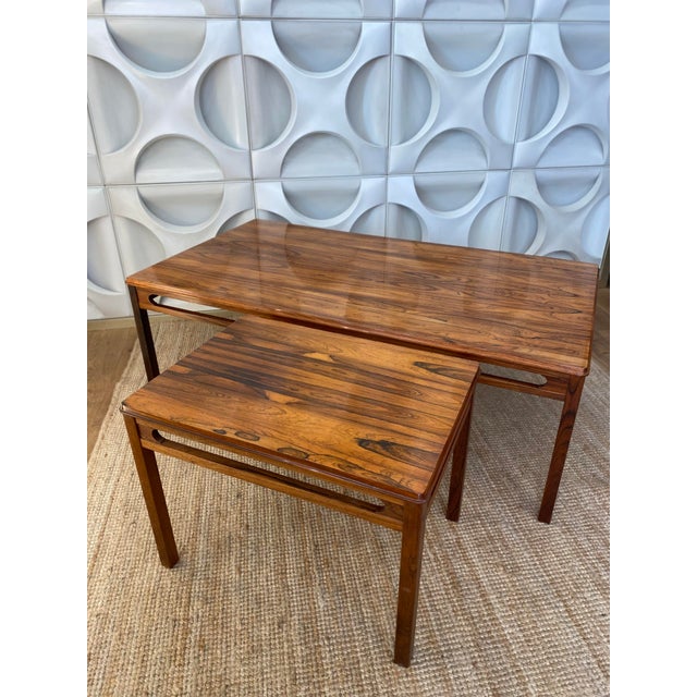 Vintage Coffee Tables by Rasmus Solber for S Mobler, 1960s, Set of 2 For Sale - Image 13 of 13