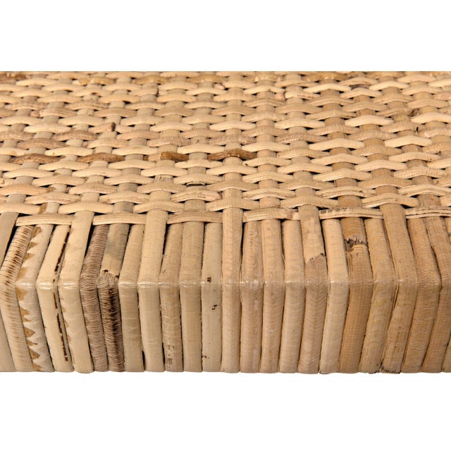 Las Palmas Rattan Rocking Chair, Teak For Sale - Image 9 of 10