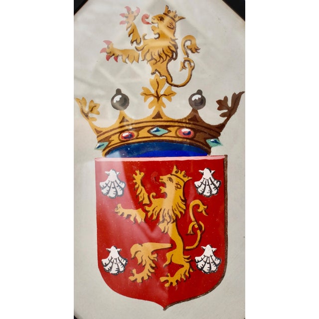 1940s Large Vintage College Parchment, 1944 For Sale - Image 5 of 11