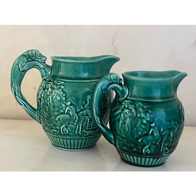Ceramic Wedgwood of Eturia & Barlaston Pitchers- Set of 2 For Sale - Image 7 of 11