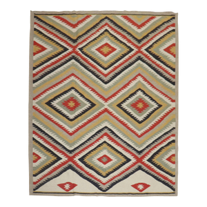 Tribal Navajo Design Room Size 21st Century Modern Rug