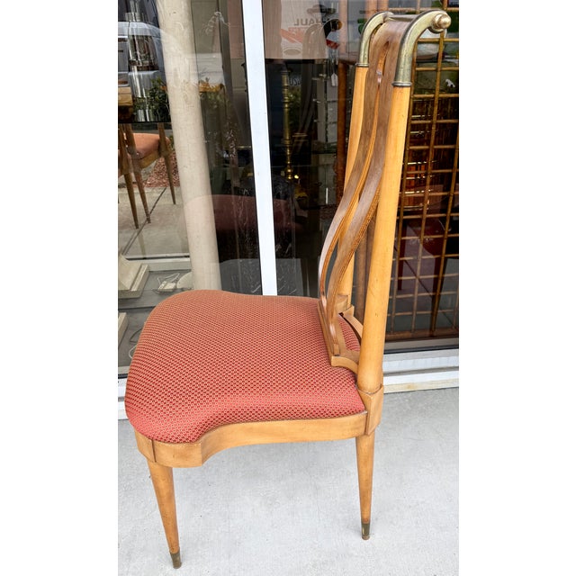 Set of 6 Dining Chairs by William J. Clingman for J.L.Metz Furniture Co. For Sale - Image 4 of 16