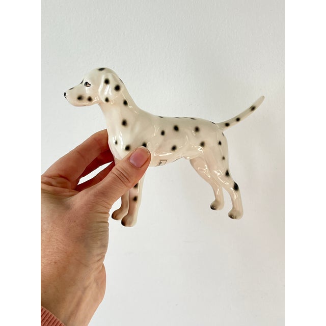 White Vintage Lefton Dalmatian Figurine For Sale - Image 8 of 11
