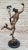 Hand Made Giambologna Flying Mercury Bronze Sculpture by lost wax method For Sale In New York - Image 6 of 10