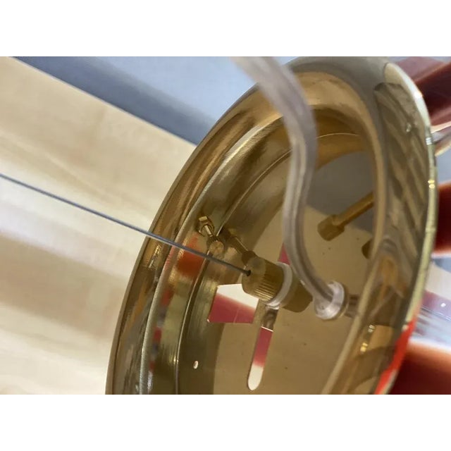 Transparent Brown Sphere Pendant in Murano Glass from Simoeng For Sale - Image 4 of 10