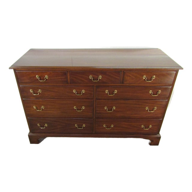 Henkel Harris Solid Mahogany Dresser For Sale