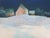 Modern Claude Gaveau, Snowy Landscape at Night, Lithograph For Sale - Image 3 of 6