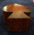 Both the body and lid of this jewelry -- or trinket -- box has been hollowed out of the same block of coconut palm wood so...