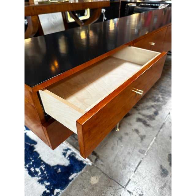 Mid-Century Modern Ma+39 Cabinet Console. Custom Item. Italy Current Production For Sale - Image 3 of 10
