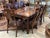 Stunning vintage Bernhardt “Shibui” Asian-style dining set, featuring a substantial rosewood dining table with a beautiful...