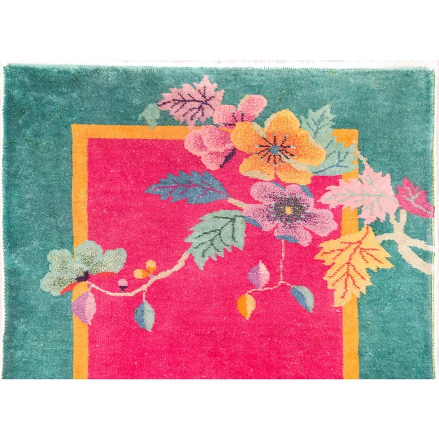 Early 20th Century Chinese Art Deco Rug For Sale - Image 12 of 15