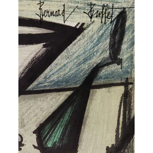 Bernard Buffet, Still Life with a Glass, 1968, Lithograph For Sale - Image 6 of 7