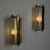 Large Brass and Pressed Glass Sconces by Jacques Adnet, France, 1960s, Set of 2 For Sale - Image 10 of 18