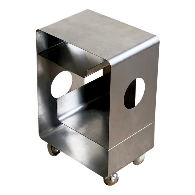 Space Age Side Tables attributed attributed to Francois Monnet Ed. Kappa, France, 1970s For Sale