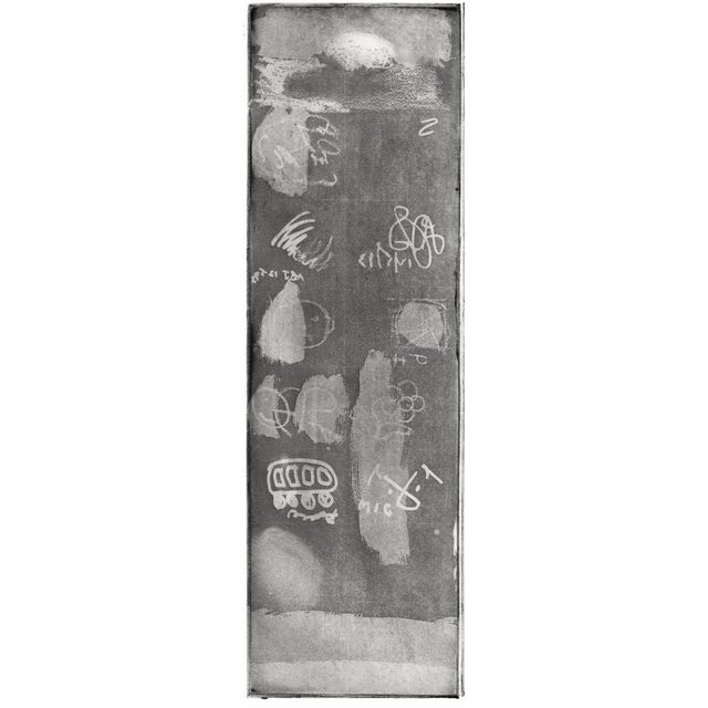 Jean Michel Basquiat 1993 Triptych Etching in the Manner of Jean-Michel Basquiat For Sale - Image 4 of 7