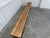 Wood Large Vintage Oak Bench, 1950 For Sale - Image 7 of 10