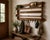 Arts & Crafts Arts & Crafts Oak Wall-Mounted Coat & Hat Rack With Lion Mask Hooks For Sale - Image 3 of 5
