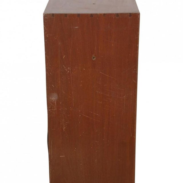 Brown Bookcase in Mahogany by Mogens Koch, 1980s For Sale - Image 8 of 14