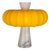 Marble and Cadmium Yellow Cotton Table Lamp from ZAVADSKI For Sale