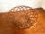 Wood Vintage Boho Woven Rattan Wicker Basket Set of 3 For Sale - Image 7 of 8