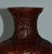 Antique Carved Chinese Figural Cinnabar Vase For Sale - Image 4 of 12