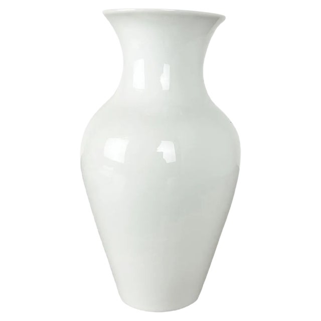 Small Op Art Vase Porcelain German Vase from KPM Berlin Ceramics, Germany, 1960s For Sale