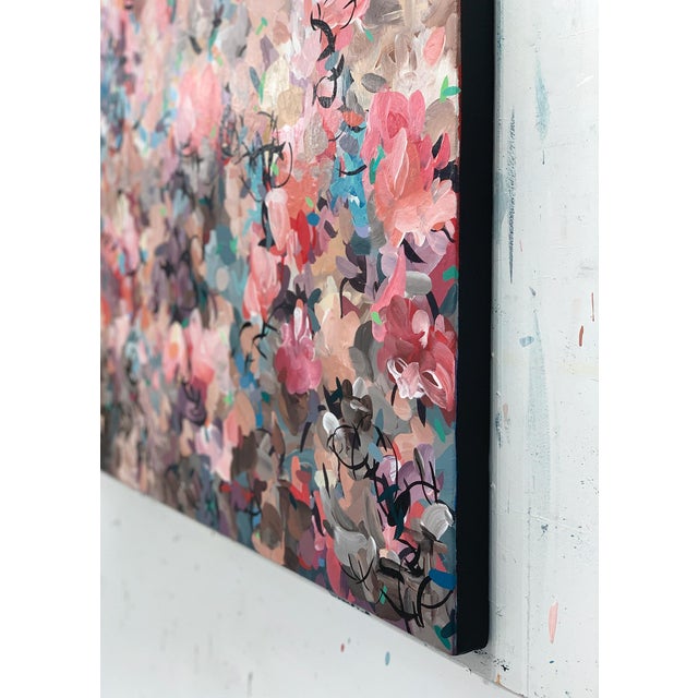 Hibiscus No.1 is an original 40" x 40" painting created with acrylic on canvas that re-imagines the hibiscus in a bold,...