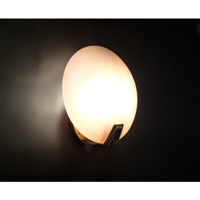 Pink 1980s Pink Murano Sconces, a Pair For Sale - Image 8 of 8