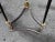 Black Pair of Empire Metal and Gilt 'Bow & Arrow' Plant Stands For Sale - Image 8 of 12