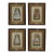 Set of 4 French 18th Century Hand Colored Engraving Etchings For Sale