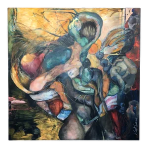 Katherine Blackburne Original Work of Art Dated and Titled 2003
