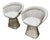 Eternity Modern Platner Style Arm Chairs, Pair For Sale